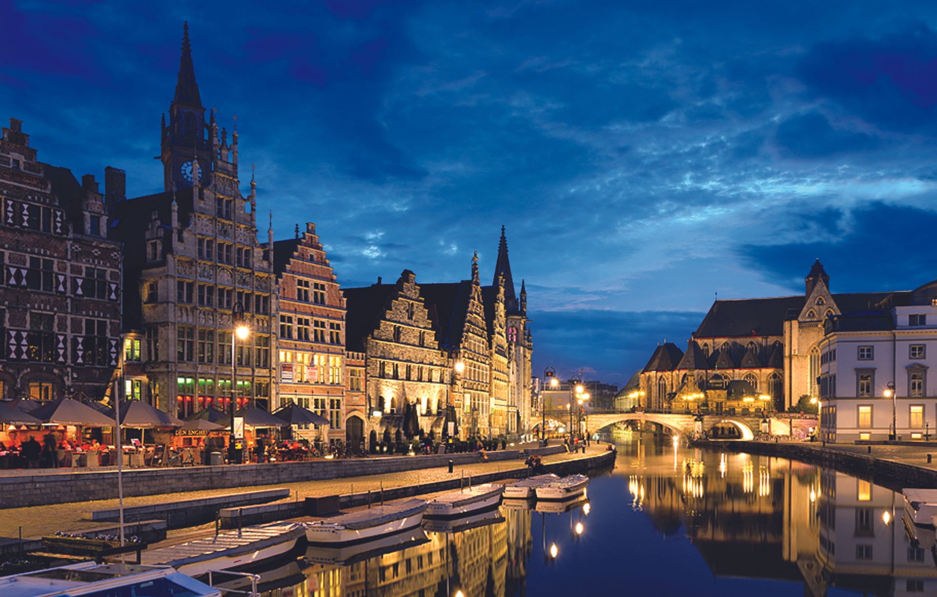 Titelbild welches die Stadt Ghent zeigt