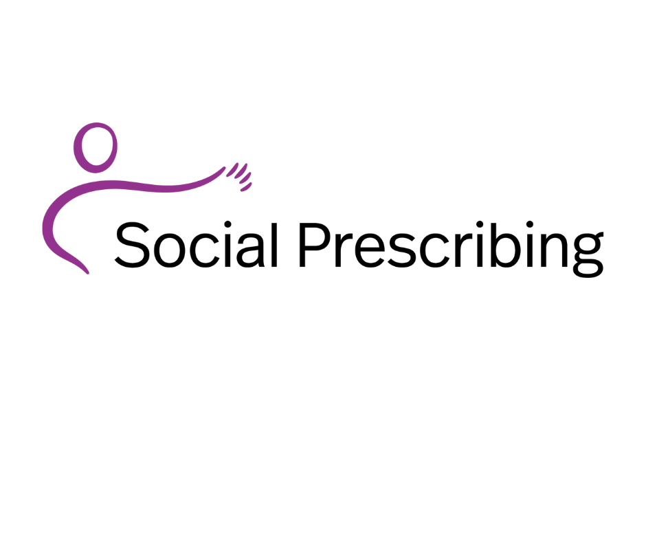 Das Bild zeigt das Logo von Social Prescribing.