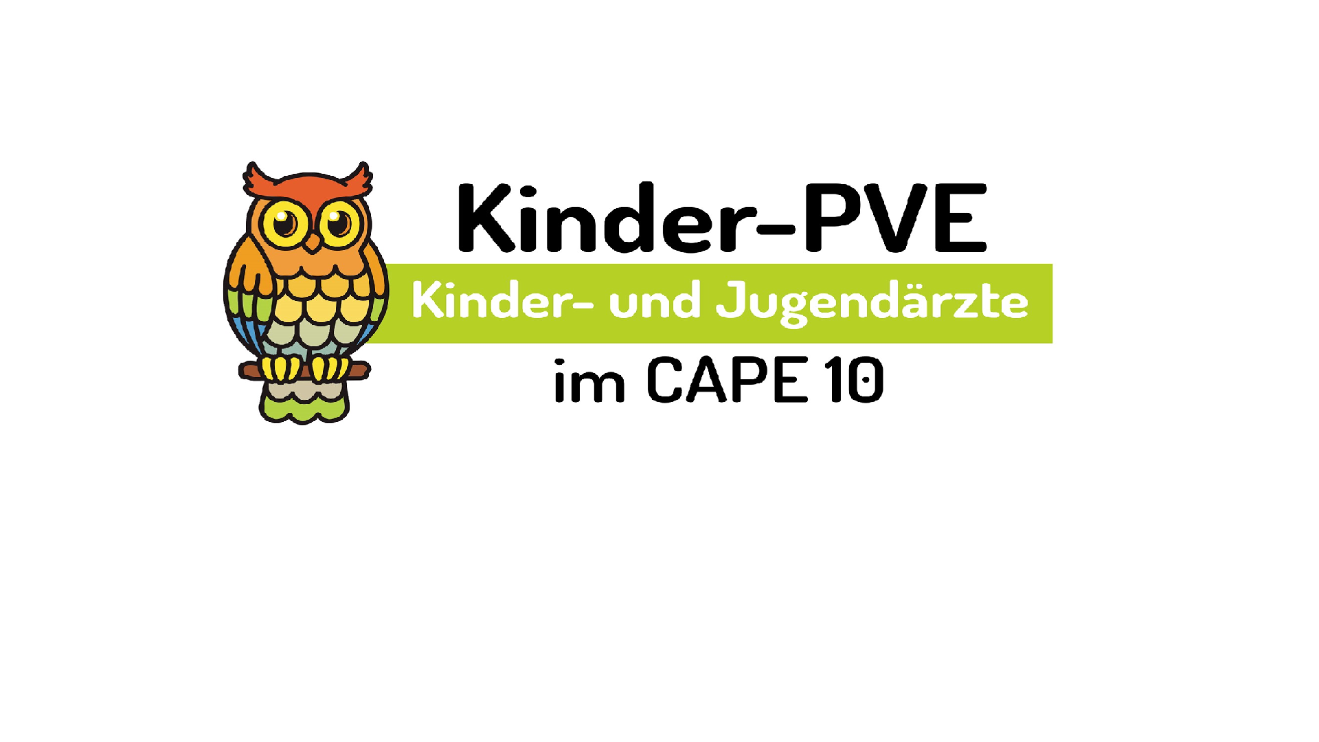 Das Bild zeigt das Logo Kinder-PVE im Cape 10.
