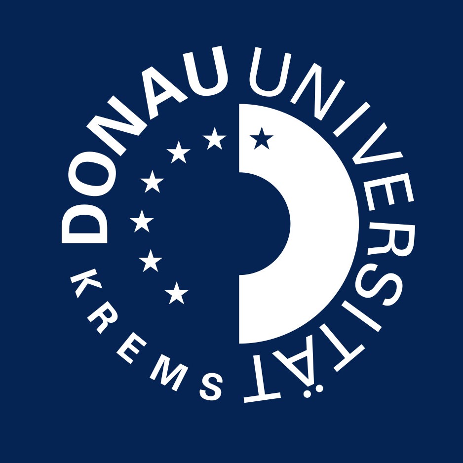 Das Bild zeigt das Logo der Universität für Weiterbildung Krems. 