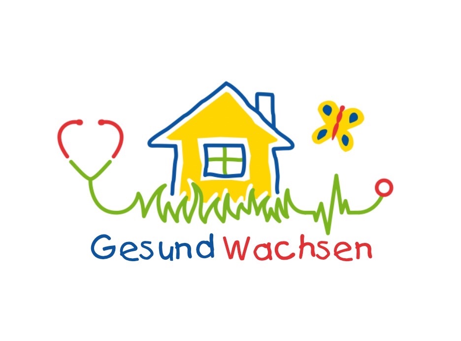 Logo mit Haus Gesund Wachsen 