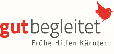 Logo: gut begleitet - Frühe Hilfen Kärnten