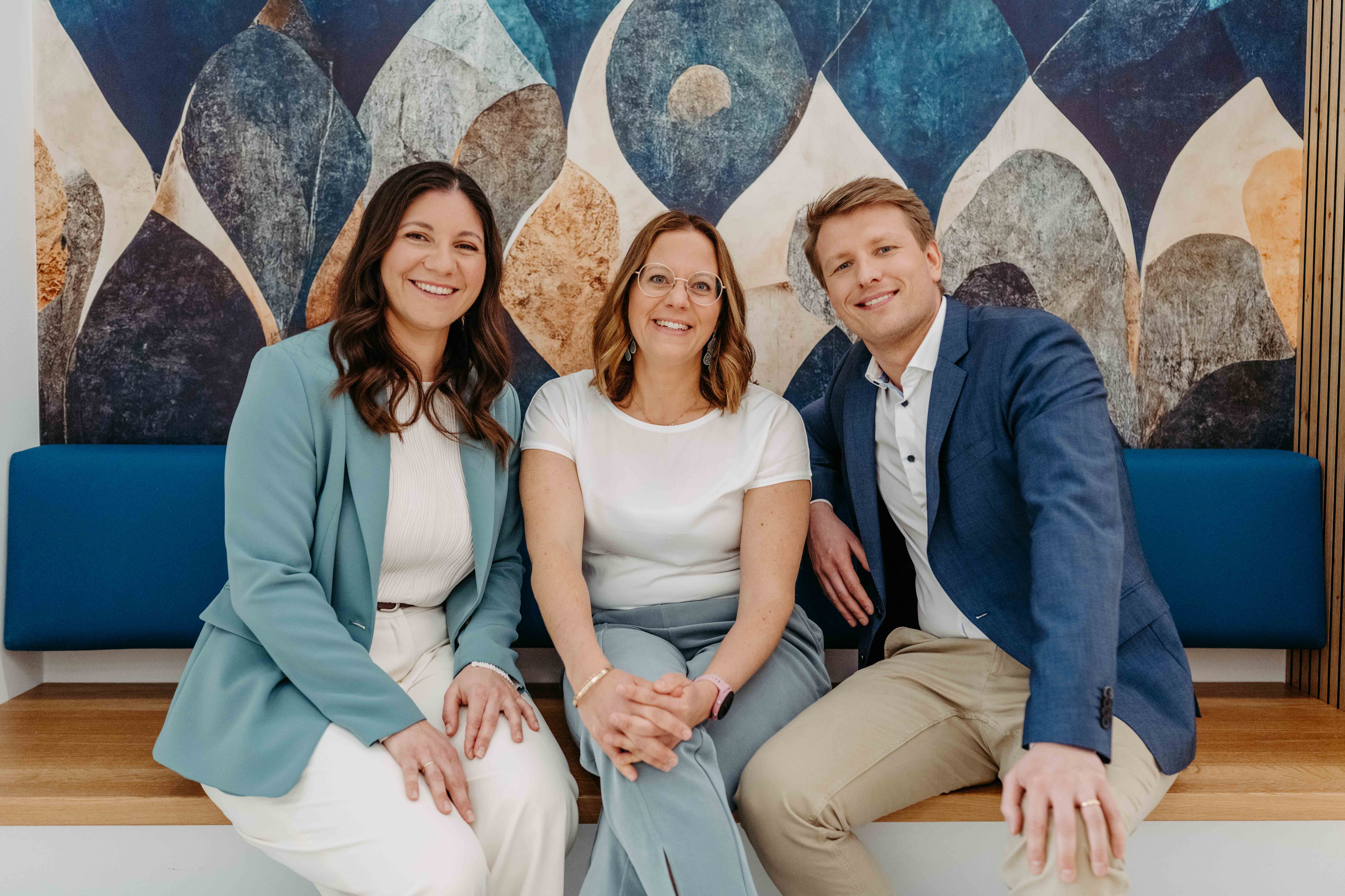 © Millennium Med Gruppenfoto mit Dr. Sophie Dvorak, Dr. Monika Lux und Dr. Johann Matznetter