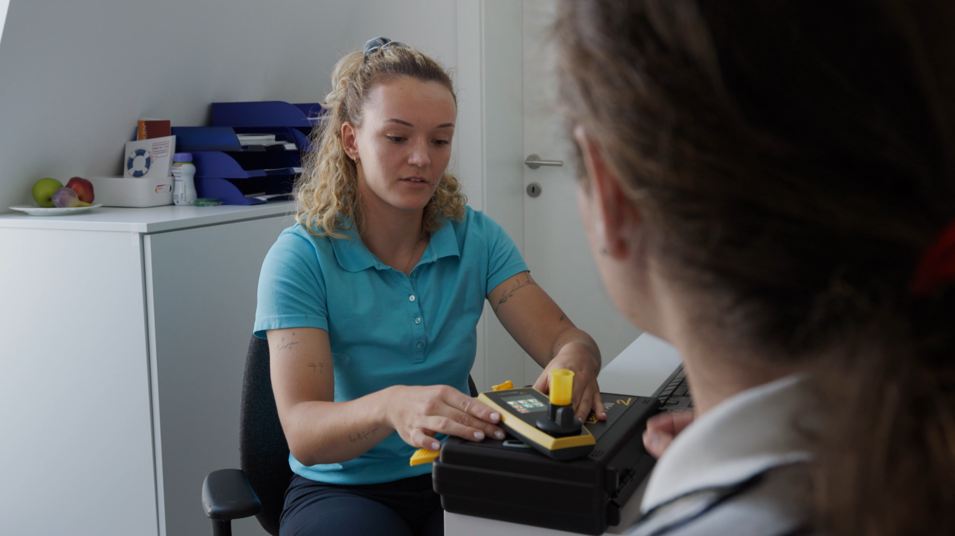 Diätologin mit H2-Atemtest