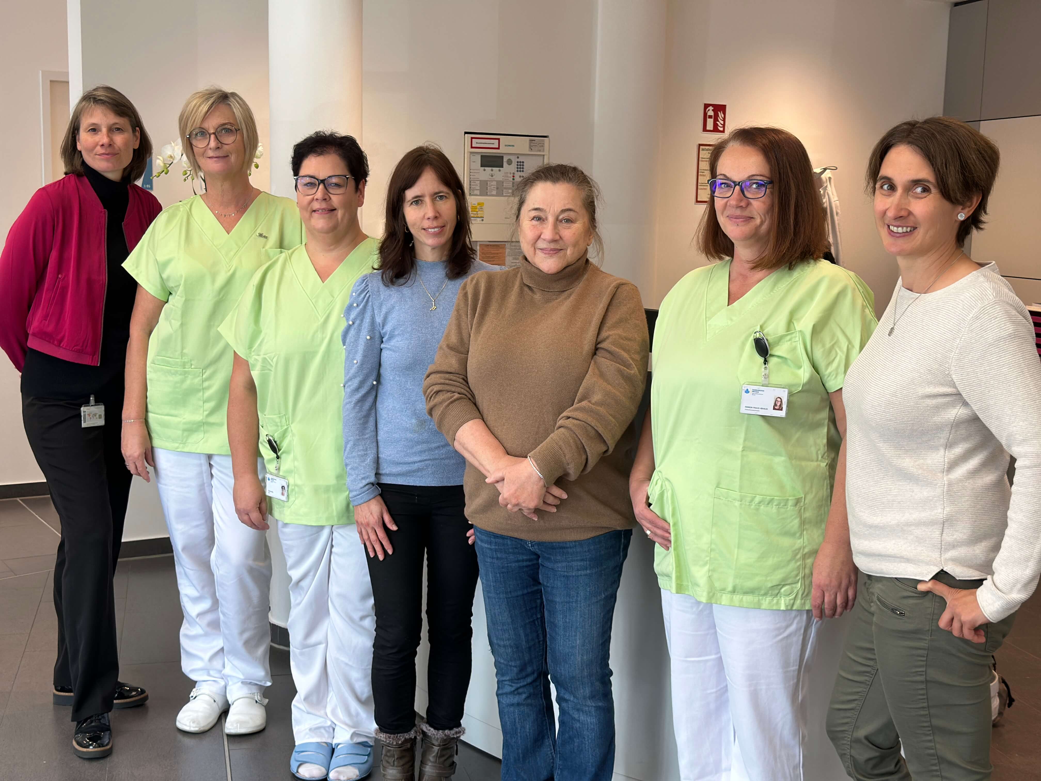 Gruppenfoto der PVE Barmherzige Brüder Gesundheitszentrum Murtal - Standort Leoben