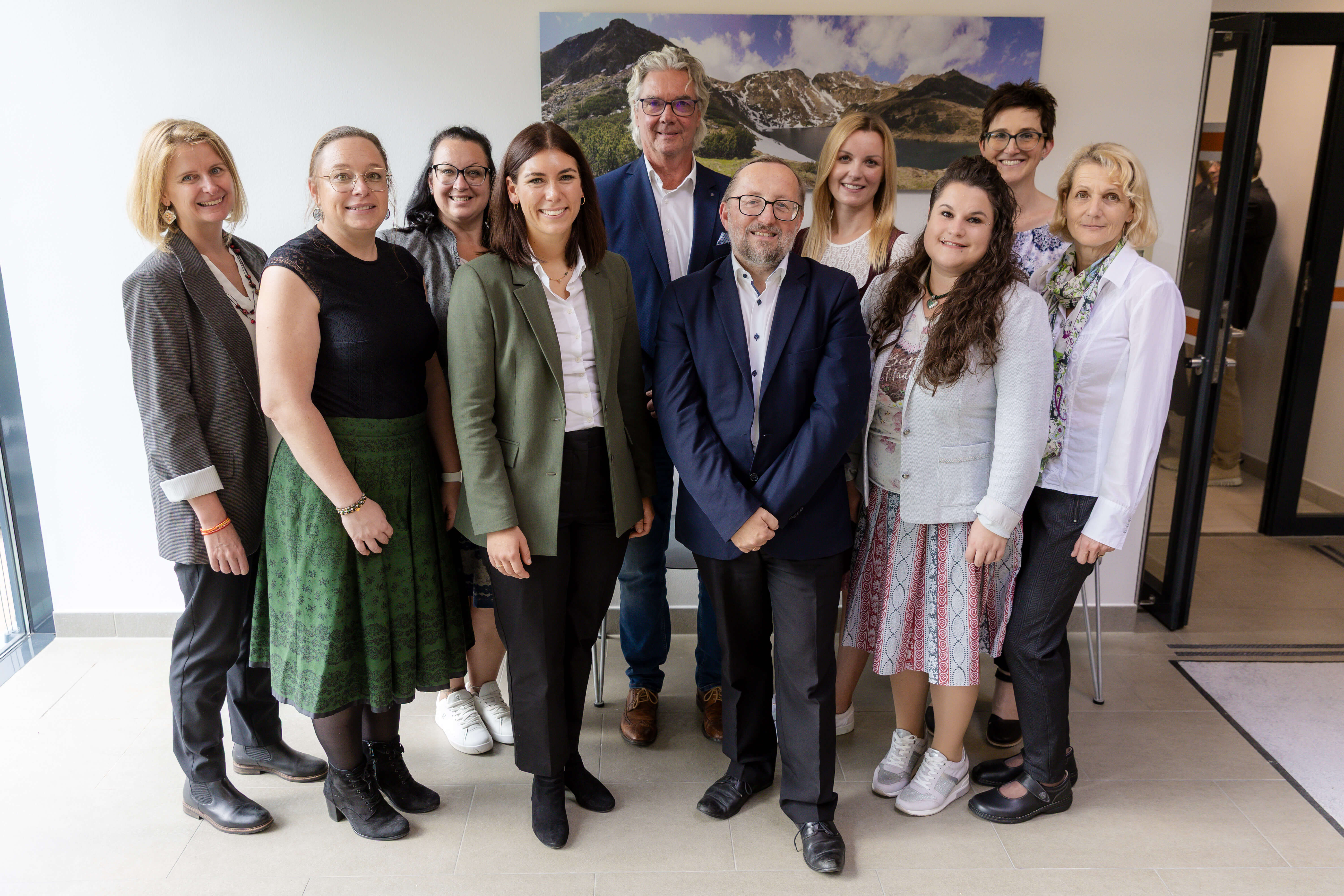 Gruppenfoto der PVE Diakonissen Kindberg