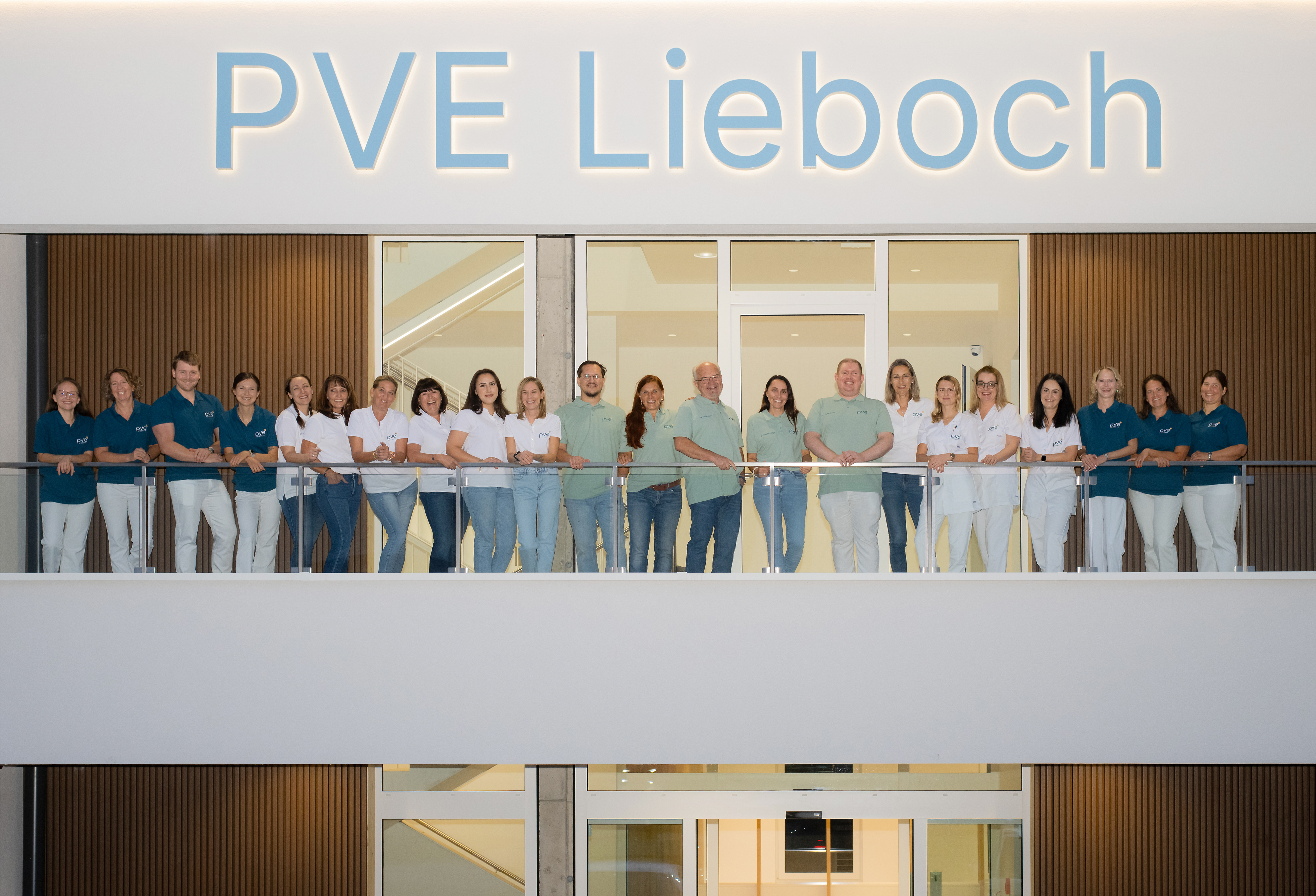 Das Foto zeigt das Team der PVE Lieboch
