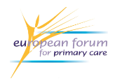 Logo des European forum for primary care
